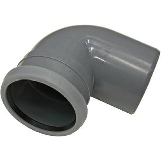 Gelia Afløbsbøjning 87° PP, indvendigt afløb 75 mm, 87 gr, 1 muff