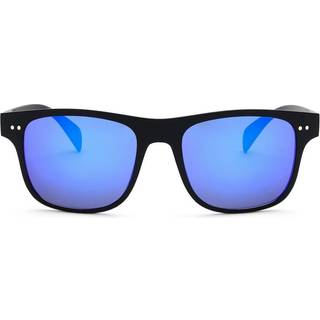 Messy Weekend TEMPO Polarized Black Blue Polarized 55 Solbriller Mænd Black - Black - 55mm