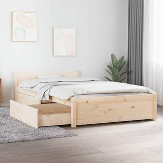 sengeramme med skuffer 100x200 cm