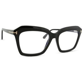 Tom Ford FT5847-B Blue-Light Block 001 54 Briller Kvinder Black - Shiny Black - 54mm
