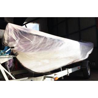 Bådovertræk Boat Cover, transparent, 7.5 x 4.8 meter, til indendørs brug