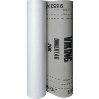 Viking undertag type 200 MH 1,1x50 grå diffusionsåben 27-50 DUKO klasse MH