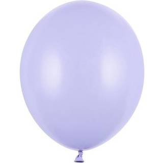 100 stk. Latexballoner lys lilla 5" - Perfekt til festdekoration & ballonkunst