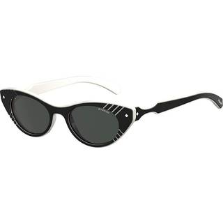 Polaroid PLD 6084/S Polarized 9HT/M9 48 Solbriller Kvinder Black - White - 48mm