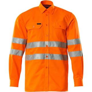 MASCOT SAFE CLASSIC Jona arbejdsskjorte, hi-vis orange - 45-46