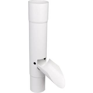 Plastmo vandudviser m/klap Ø75 hvid 5259340