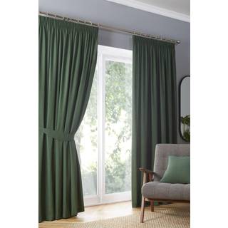 Fusion Fusion Bottle Green Dijon Blackout & Thermal Insulated Curtains
