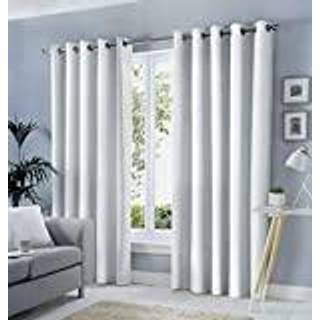 Fusion Sorbonne 100% Bomuld Par Eyelet Room Darkening Gardiner117 x 137cm