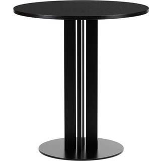 Normann Copenhagen Scala Café Table H75 Ø60 Cm Oak Cafébord Fremstillet Af 70 Cm - Spisebord & Barbord Eg Sort - 604171