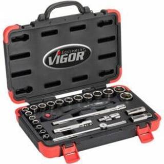 VIGOR 1/2" toppesæt 25 dele (V2460N)
