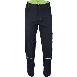 Terrax Workwear TX20312 Bukser Black / Lime 54