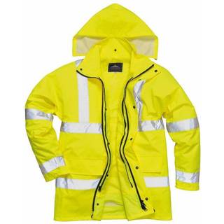 Hi-Vis 4i1 trafikjakke - Gul (Størrelse: M)
