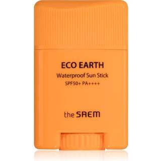 The Saem Eco Earth Waterproof Vandfast ansigtssolcreme Stift SPF 50+ 17 g - 17 g