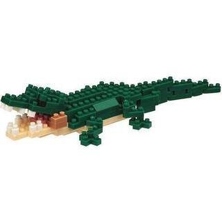 Nanoblock - Reptilia - Crocodile Collection Series Building Kit