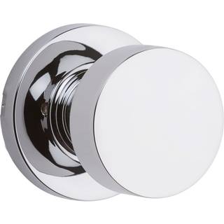 Kwikset pismo dummy d?rknap single-sidet h?ndtag til skabe franske dobbeltd?re og pantry poleret krom ikke-drejende interi?r push/pull d?rknap