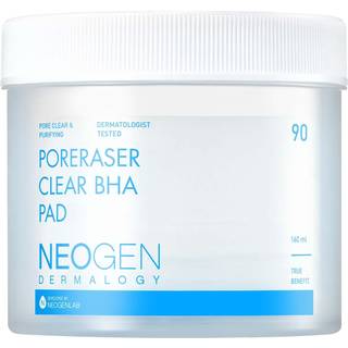 Dermalogi af Neogenlab Poreraser Clear BHA PAD (90 puder) - Ansigtseksfoliant til hudoplysning og hudorme & forstørrede porer med BHA & Tannins &
