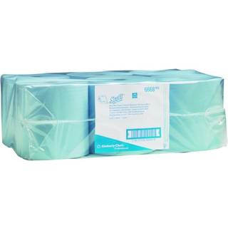 Håndklæderulle, Kimberly-Clark Scott 1-lags 304m x 20cm 6rul