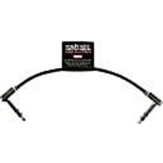 Ernie Ball EB-6408 Stereo (TRS) Fladt patchkabel 15cm
