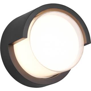 Puno udendørs LED-væglampe, IP54, rund