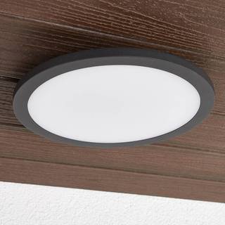 Lucande LED udendørs loftlampe Malena, bevægelsessensor, IP65