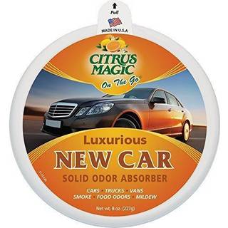 Citrus Magic On the Go Odor Absorberende solid luftfriskere luksuri?s ny bil 8-ounce pakke med 3