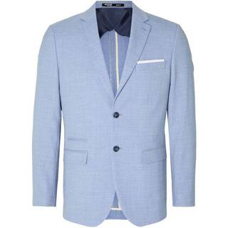 Selected SLIM OASIS LINEN BLAZER Light Blue
