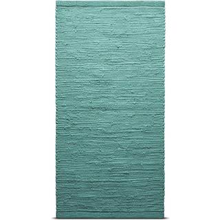 Rug Solid - Bomuldstæppe, jade - 75 x 300 cm