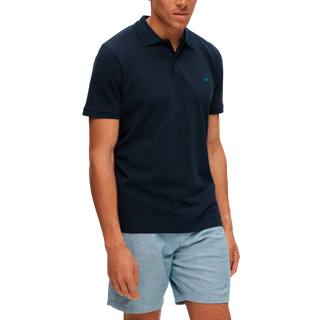 Selected klassisk polo i navy blazer til herre