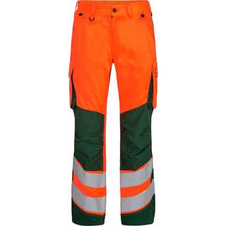 ENGEL Safety Light damebukser Orange/Grøn 2543-319 44