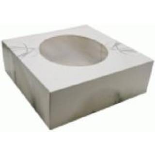 Kageæske Med Rude S-line 330x330x115 Mm 80 Stk.