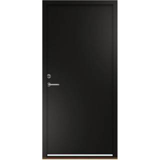 Pladedør fra Swedoor, Clever-line, FS-12, P-1200, Sort 94,8 X 211,5 Højre ind