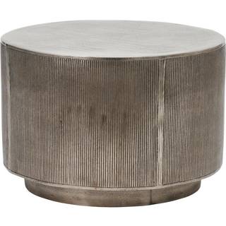 House Doctor Rota Coffee Table H35 Cm - Sofabord Aluminium Brushed Silver - 262791013