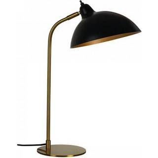 Futura bordlampe, sort/messing