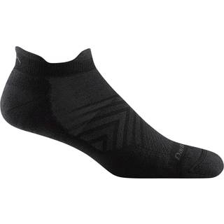Darn Tough Men's Run No Show Tab Ultra-Lightweight with Cushion Black, M (41-42.5)