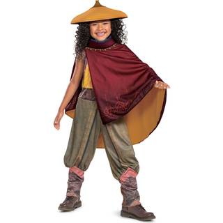 Raya-kostume til piger Deluxe Officiel Disney Raya og den sidste Dragon Costume Child St?rrelse Lille (4-6x)