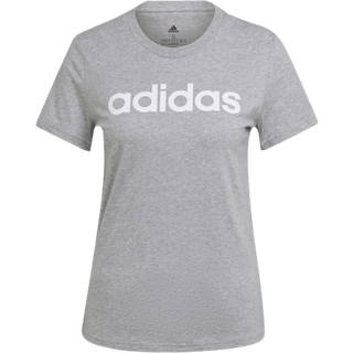 adidas Linear T-Shirt Women - Grey, Size XS - grey