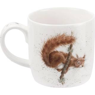 Portmeirion Royal Worcester Wrendale Between Friends Mug 31 Cl - Kaffekopper Benporcelæn Hvid - MMOT5629-XT