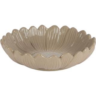 Sagaform Dagny Serveringsskål 20 Cm - Serveringsskåle Dolomit Keramik Beige - 5018390