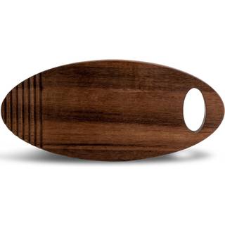 Sagaform Ante skærebræt 13,5x30 cm Mørk akacie