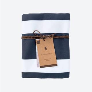 Summersand microfiber håndklæde - Marble Sand (Hvid)