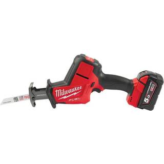 Milwaukee M18 FHZ-502X Bajonetsav med batteri og oplader