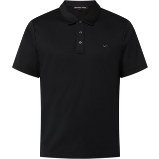 MK Cotton Polo Shirt - Black - Michael Kors - L