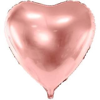 Rose guld hjerte 28,5" folieballon