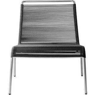 FDB Møbler M20L Teglgaard lounge snorestol - Sort