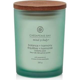 Chesapeake Bay Mind & Body Balance Harmony Waterlily Pear Duftlys 250 gr.