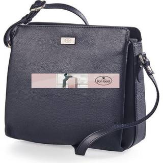Bon Gout, skind dame skuldertaske bg-82 navy