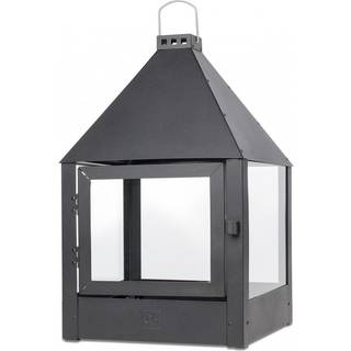 A2 Lanterne Mega Quadro - Galvaniseret - Højde 52,5 cm
