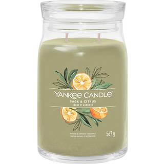 Yankee Candle Rumdufte Duftende stearinlys Sage & Citrus 567 g (323,00 kr / 1 kg) - 567 g