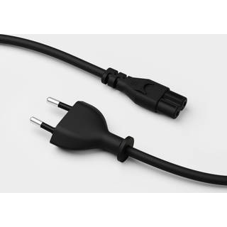 pedestal - Ledning til TV-Stander - Power Cable - Charcoal / Mørkegrå - 7,5 m