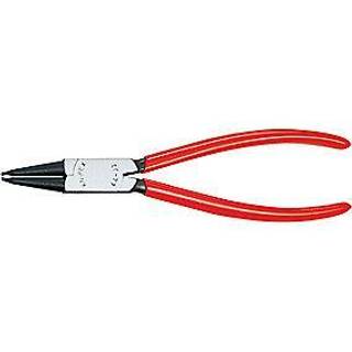 Knipex Låseringtang 180mm indv. lige Til låseringe 19-60mm, dyppet greb